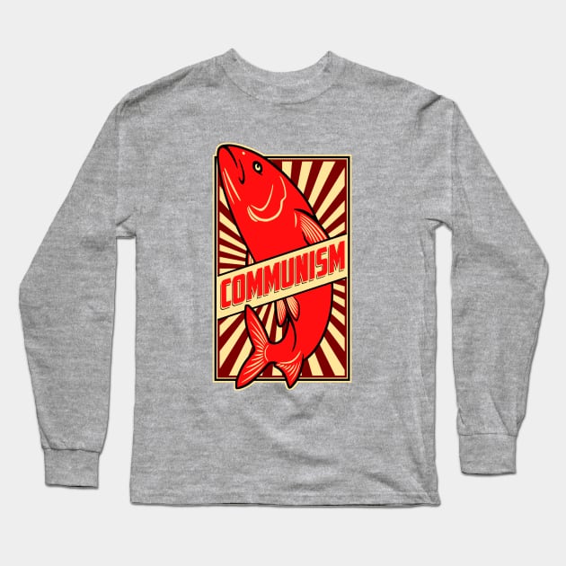 Just A Red Herring Long Sleeve T-Shirt by AngryMongoAff